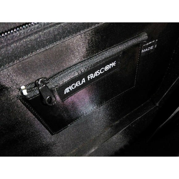 Angela Frascone Handbag Purse w. Removable Shoulder Strap - Picture 5 of 11